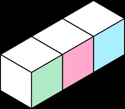 3 Cubes